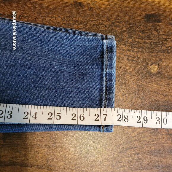 Madewell Jeans Size 27 Skinny 10" High Rise Tummy Control Danny Wash G7391 - Picture 10 of 12